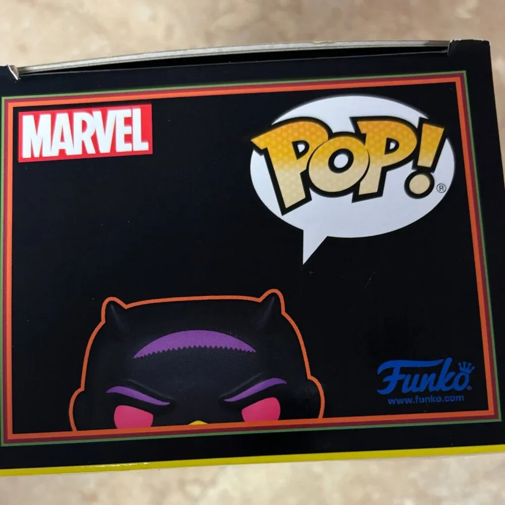 Funko POP! Daredevil Fall From Grace Blacklight Figure #1361 EXCLUSIVE